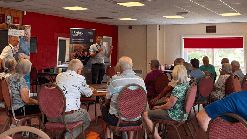 Wellbeing Talk at North Wilts Bowls Club