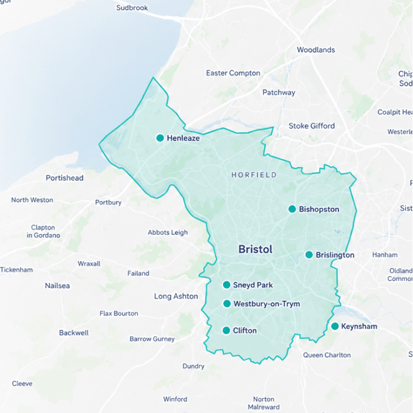 Bristol Areas We Cover